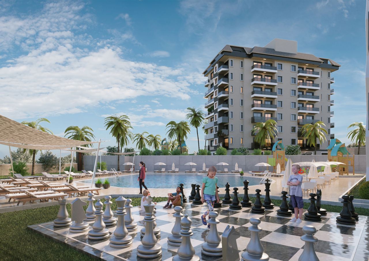 Апартаменты в Авсалларе, Турция, 55 м2 фото 3