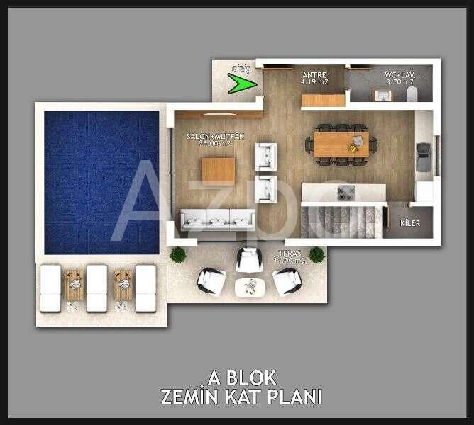Вилла в Фетхие, Турция, 170 м2 фото 3
