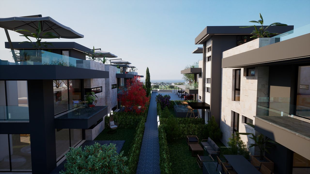 Апартаменты в Алсанджаке, Кипр, 46 м2 фото 4