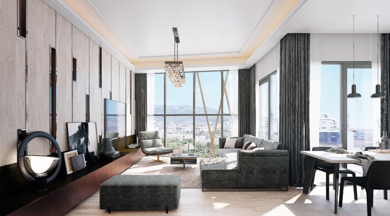 Квартира в Алании, Турция, 56 м2 фото 3