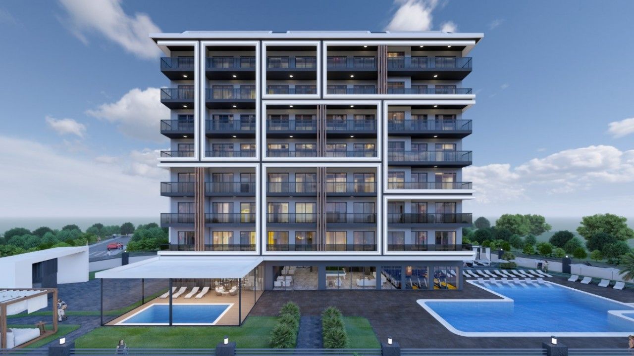 Квартира в Алании, Турция, 56 м2 фото 3