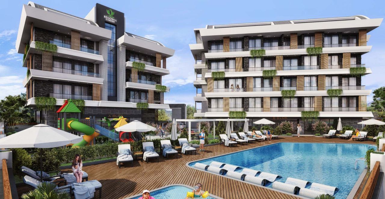 Апартаменты в Алании, Турция, 49 м2 фото 2