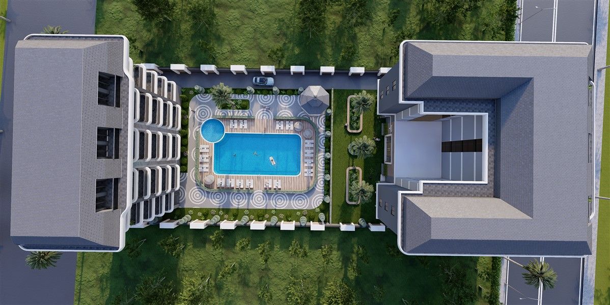 Квартира в Алании, Турция, 50 м2 фото 3