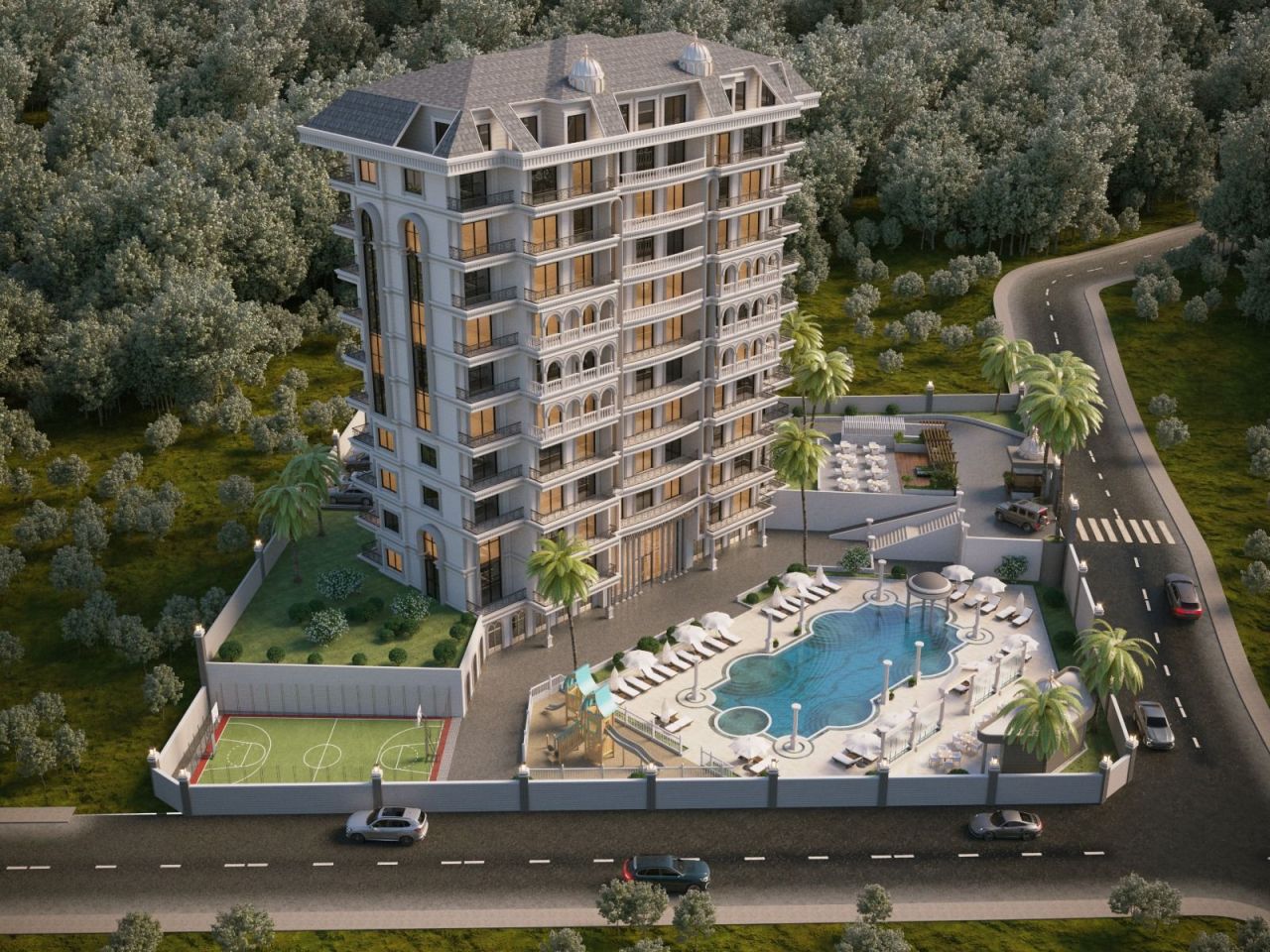 Квартира в Авсалларе, Турция, 48 м2 фото 2