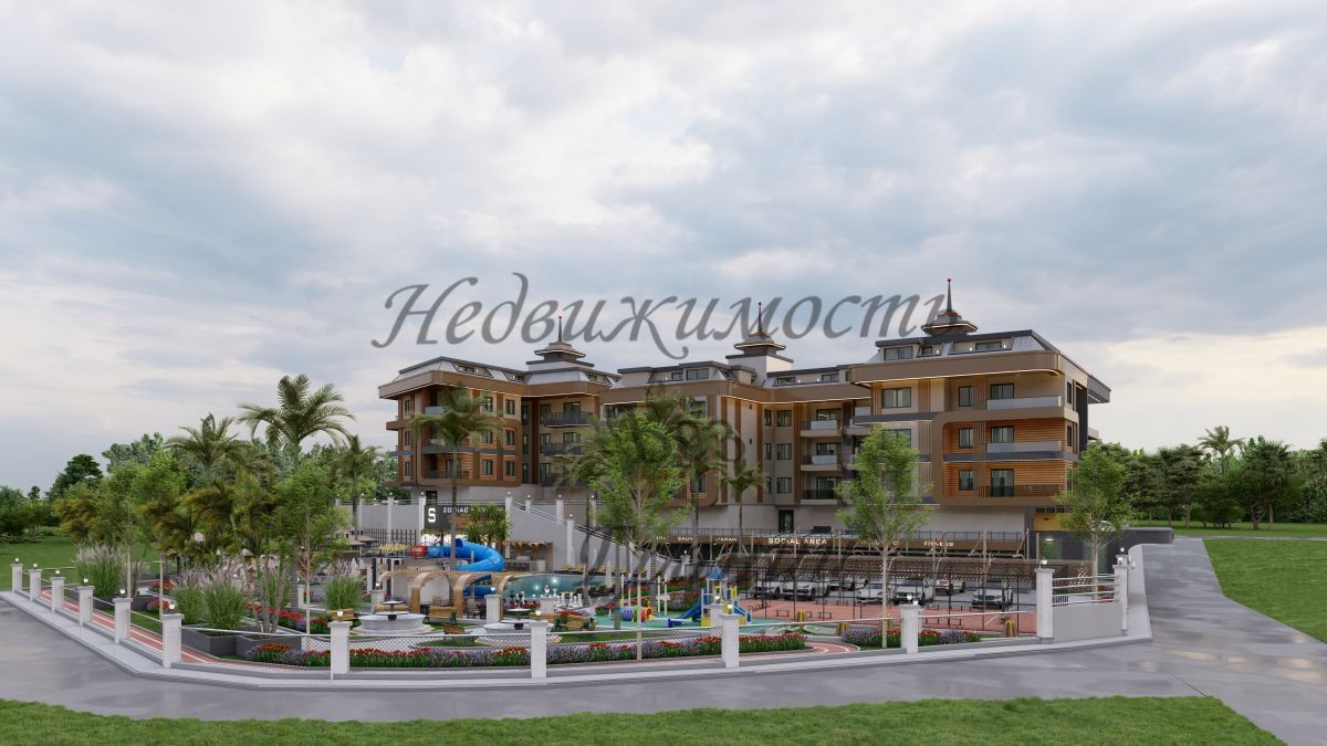 Апартаменты в Алании, Турция, 49 м2 фото 2