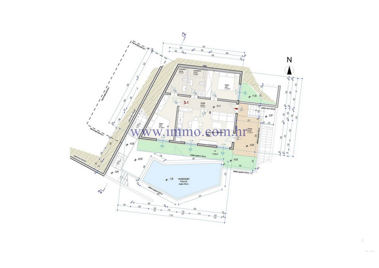 Вилла в Трогире, Хорватия, 287 м2 фото 4