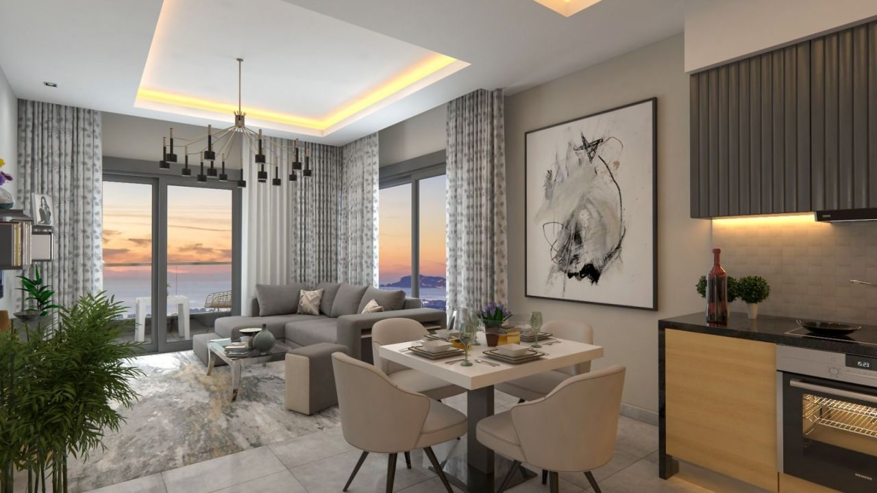 Квартира в Алании, Турция, 63 м2 фото 2