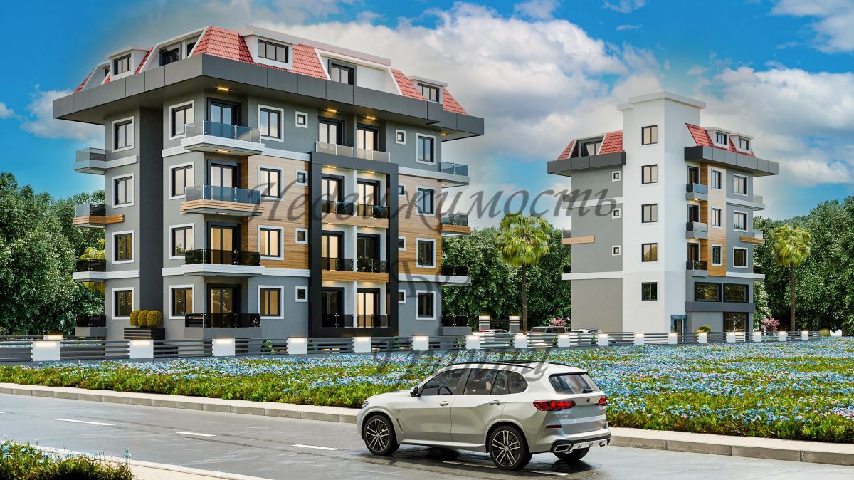 Апартаменты в Алании, Турция, 58 м2 фото 2