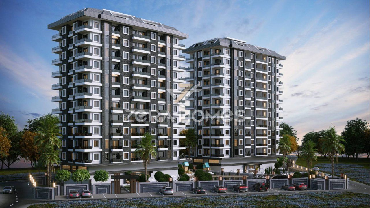 Апартаменты в Алании, Турция, 53 м2 фото 2