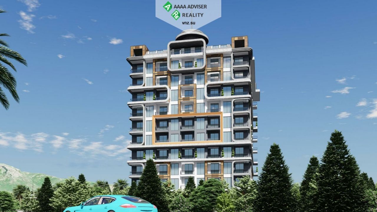 Квартира в Алании, Турция, 43 м2 фото 3