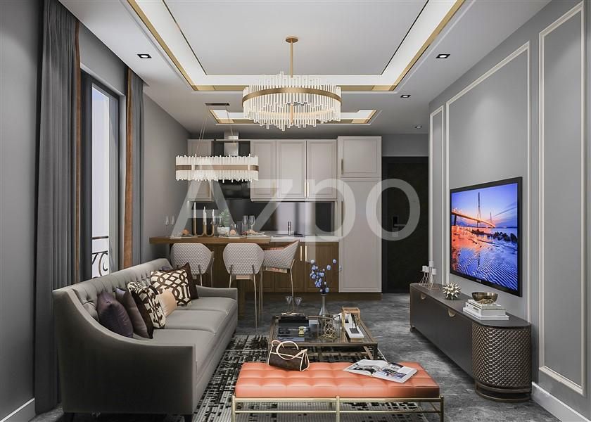 Апартаменты в Алании, Турция, 46 м2 фото 5