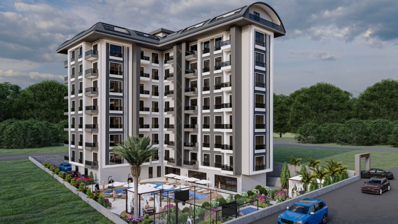 Квартира в Алании, Турция, 50 м2 фото 3