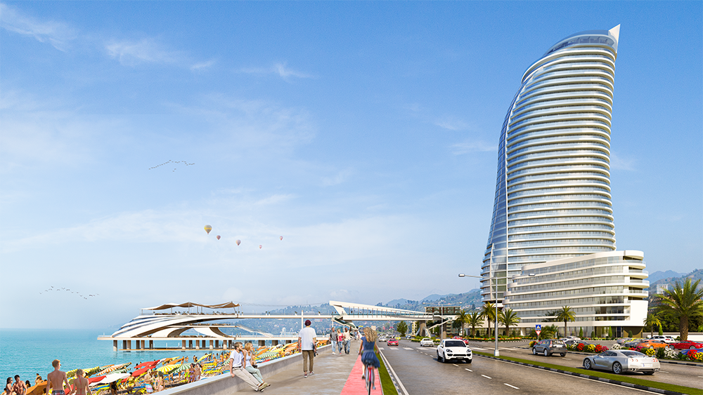 Апартаменты в Батуми, Грузия, 30 м2 фото 4