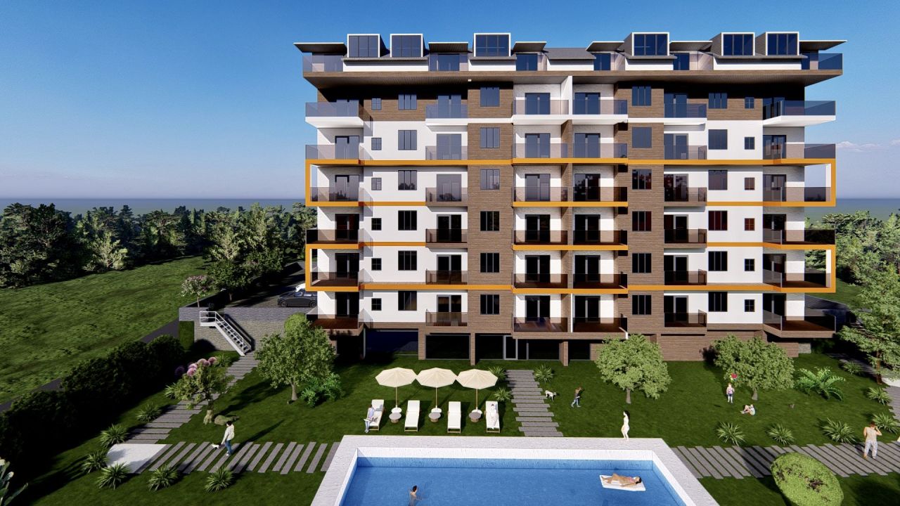 Квартира в Алании, Турция, 80 м2 фото 3