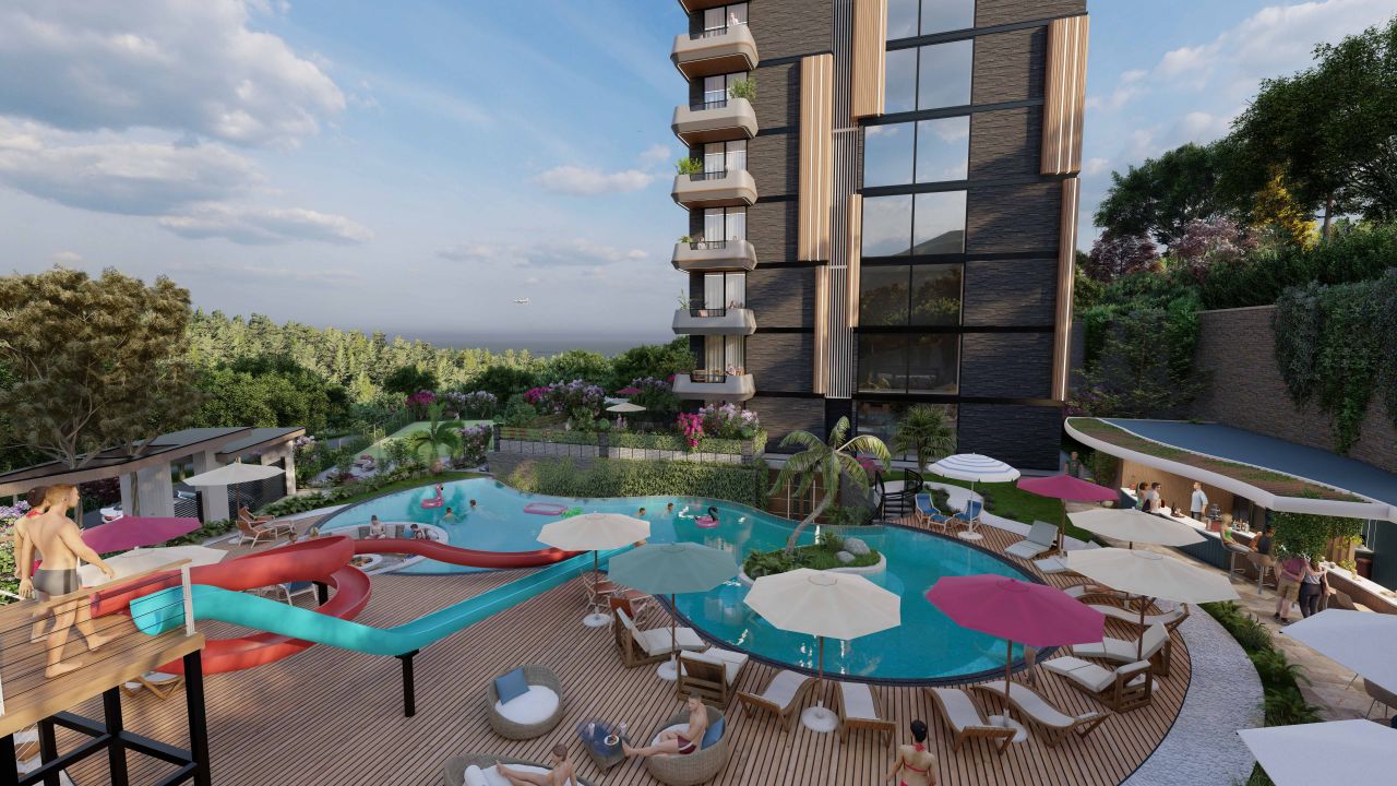 Апартаменты в Алании, Турция, 52 м2 фото 3