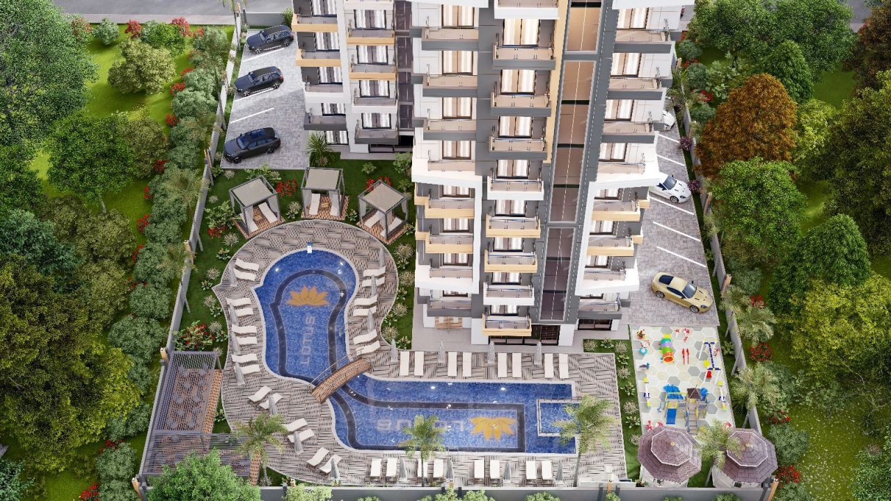 Квартира в Алании, Турция, 45 м2 фото 4