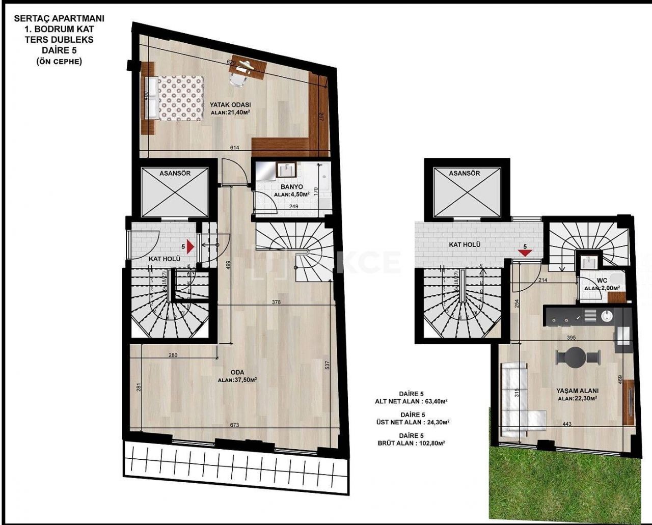 Апартаменты в Стамбуле, Турция, 103 м2 фото 3
