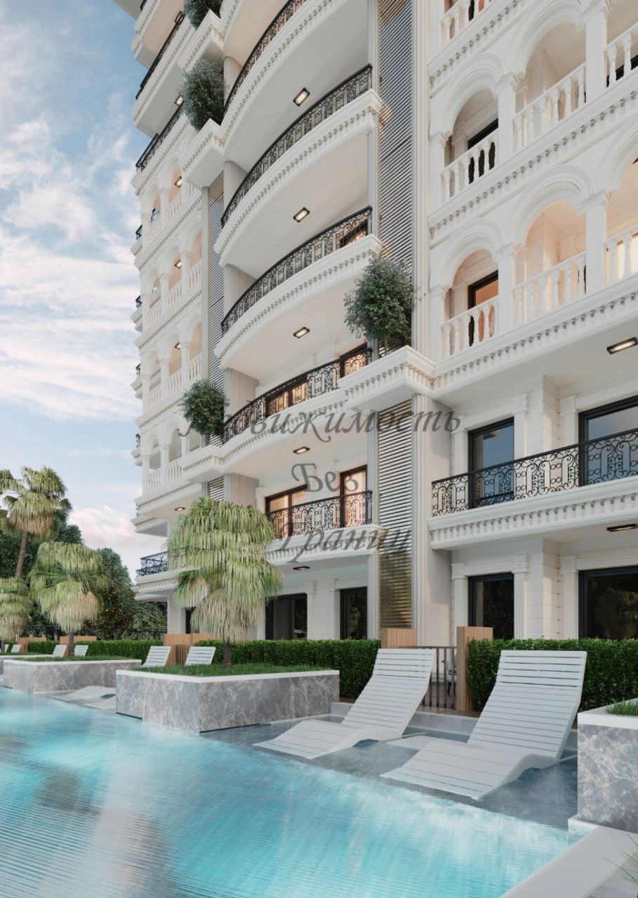 Апартаменты в Алании, Турция, 48 м2 фото 2