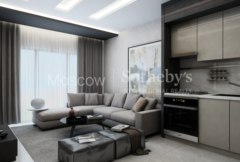 Квартира в Алании, Турция, 55 м2 фото 2