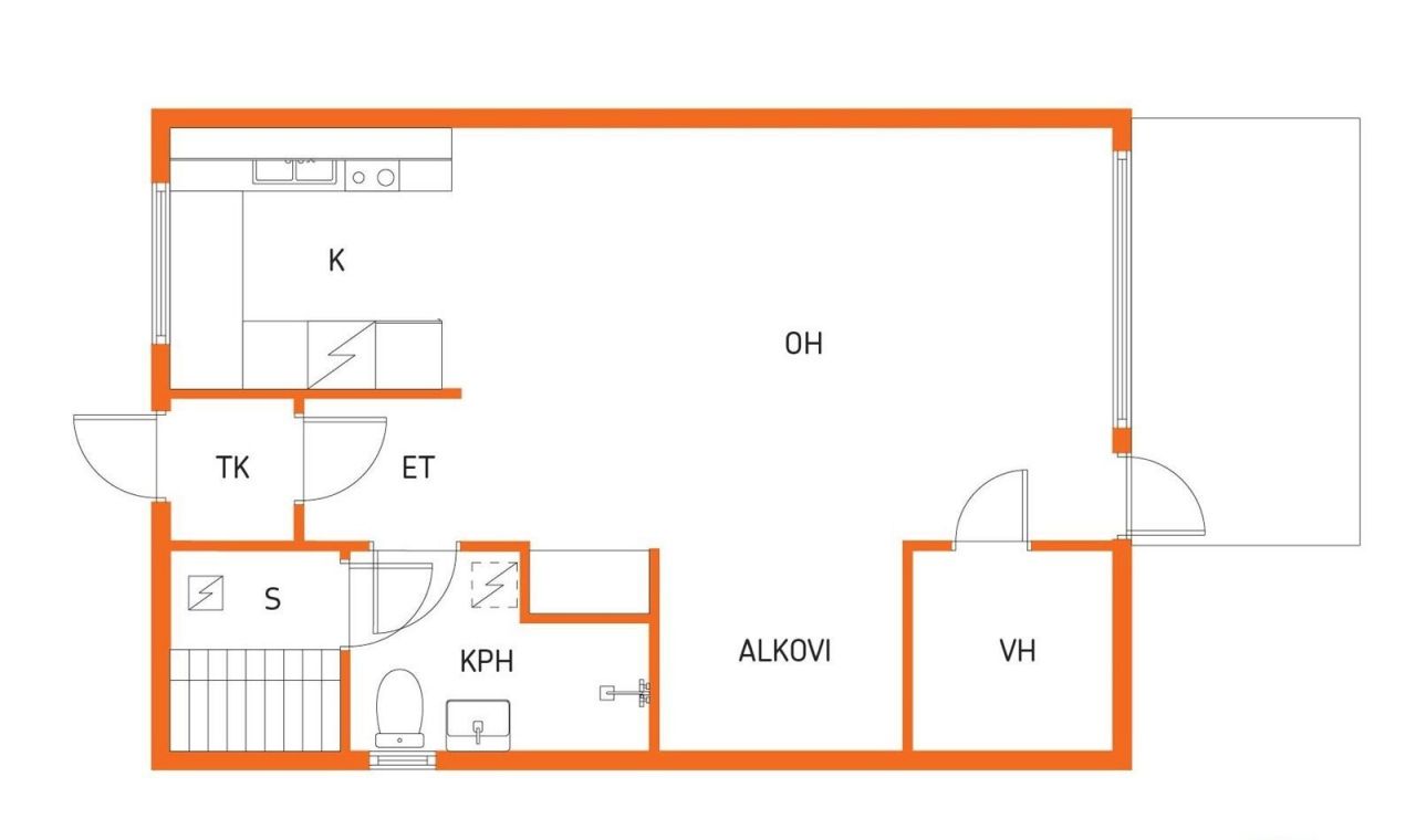 Таунхаус в Иматре, Финляндия, 40 м2 фото 3