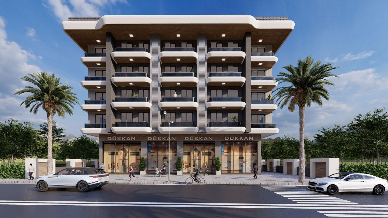 Апартаменты в Алании, Турция, 50 м2 фото 4