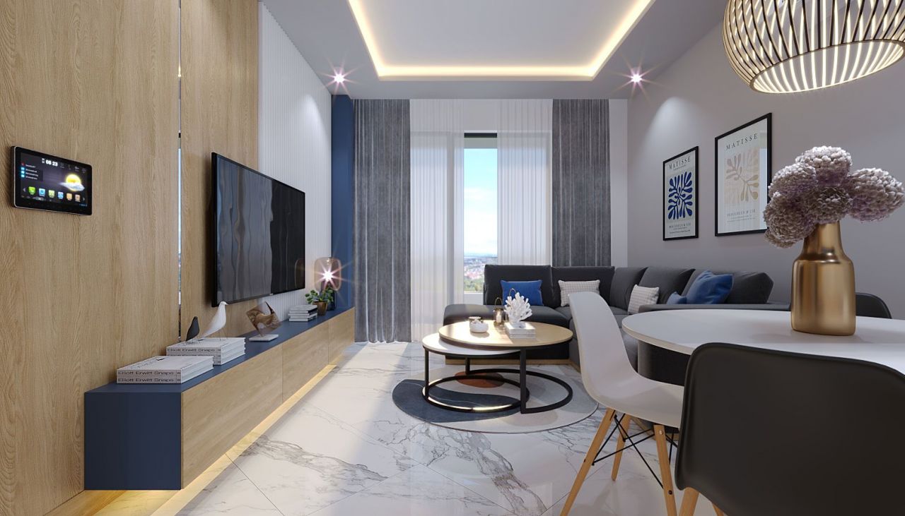 Апартаменты в Алании, Турция, 47 м2 фото 4
