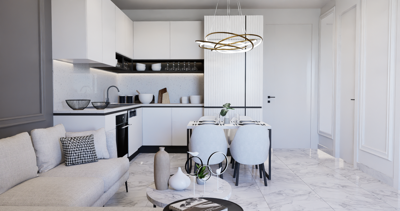 Квартира в Алании, Турция, 51 м2 фото 4
