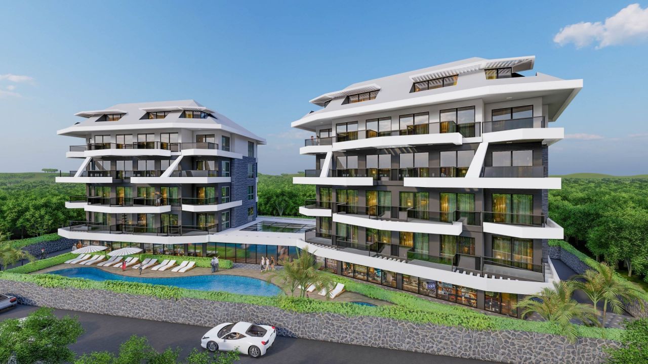 Апартаменты в Алании, Турция, 50 м2 фото 3