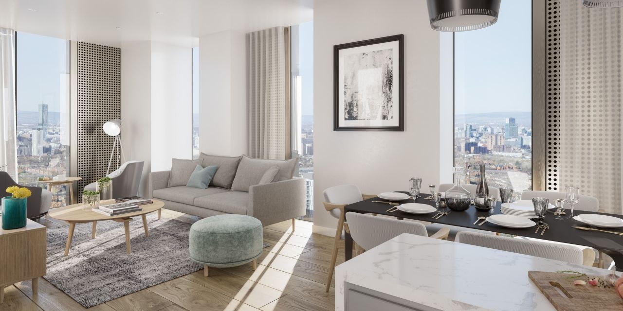 Апартаменты в Манчестере, Великобритания, 81 м2 фото 4