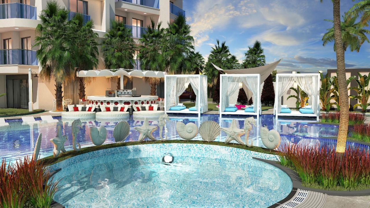 Квартира в Алании, Турция, 57 м2 фото 2