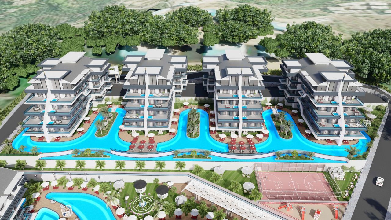 Квартира в Алании, Турция, 50 м2 фото 2