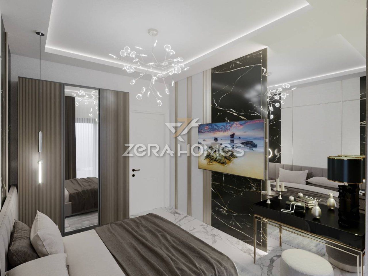 Апартаменты в Алании, Турция, 55 м2 фото 3