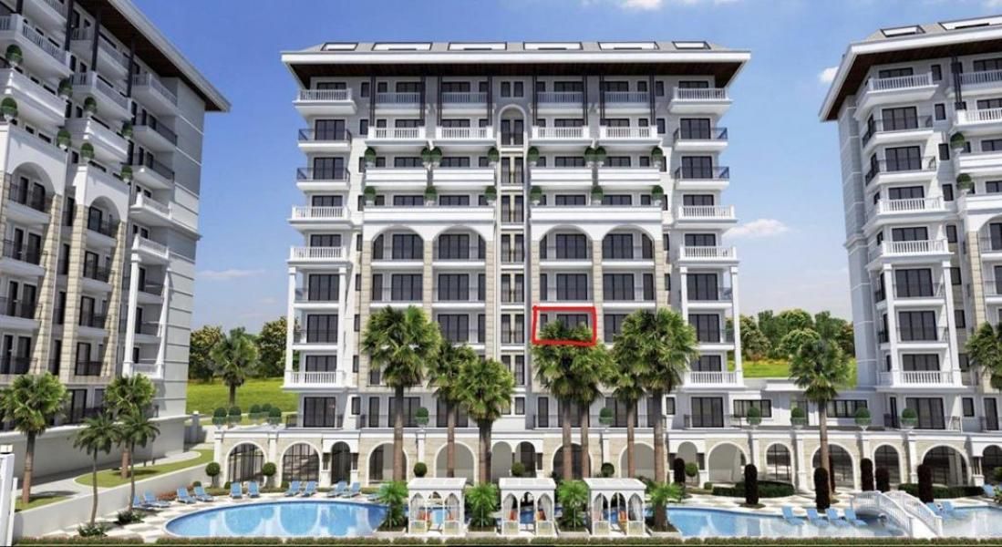 Квартира в Алании, Турция, 65 м2 фото 3