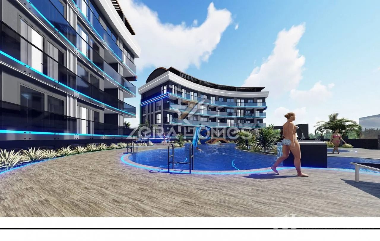 Квартира в Алании, Турция, 55 м2 фото 2