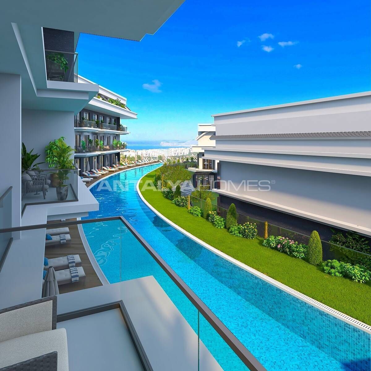 Апартаменты в Алании, Турция, 60 м2 фото 5