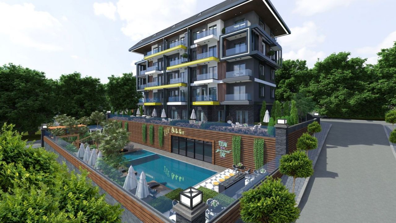 Квартира в Алании, Турция, 42 м2 фото 4