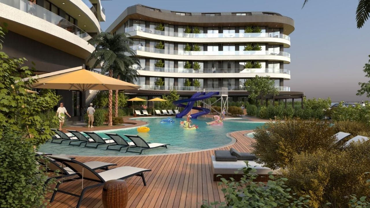 Квартира в Алании, Турция, 52 м2 фото 2