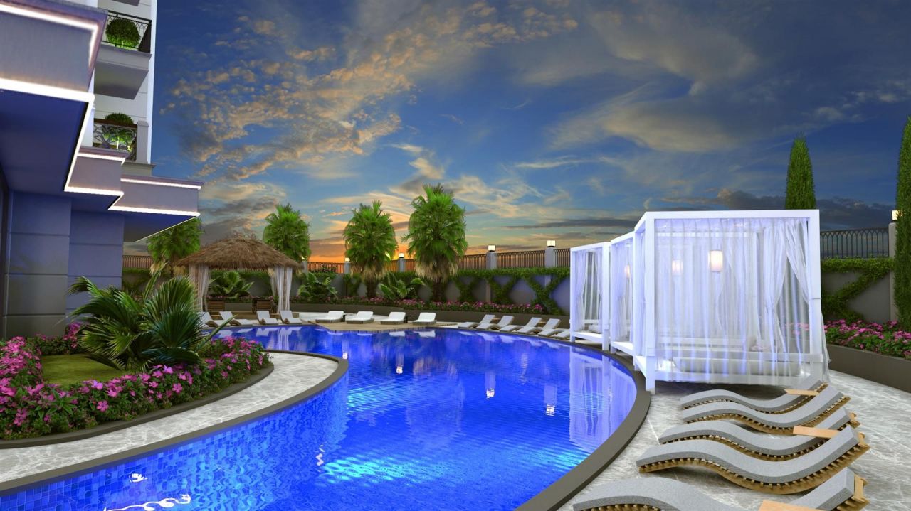 Квартира в Алании, Турция, 60 м2 фото 2
