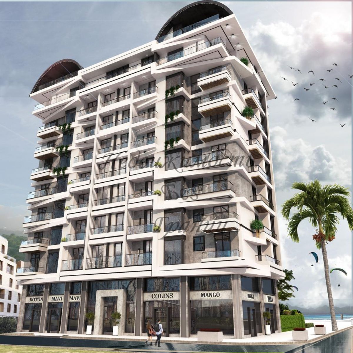 Апартаменты в Алании, Турция, 46 м2 фото 3