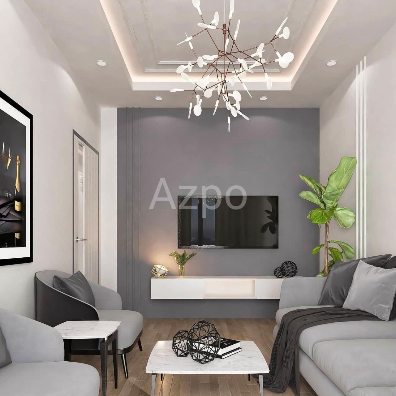 Пентхаус в Анталии, Турция, 130 м2 фото 4