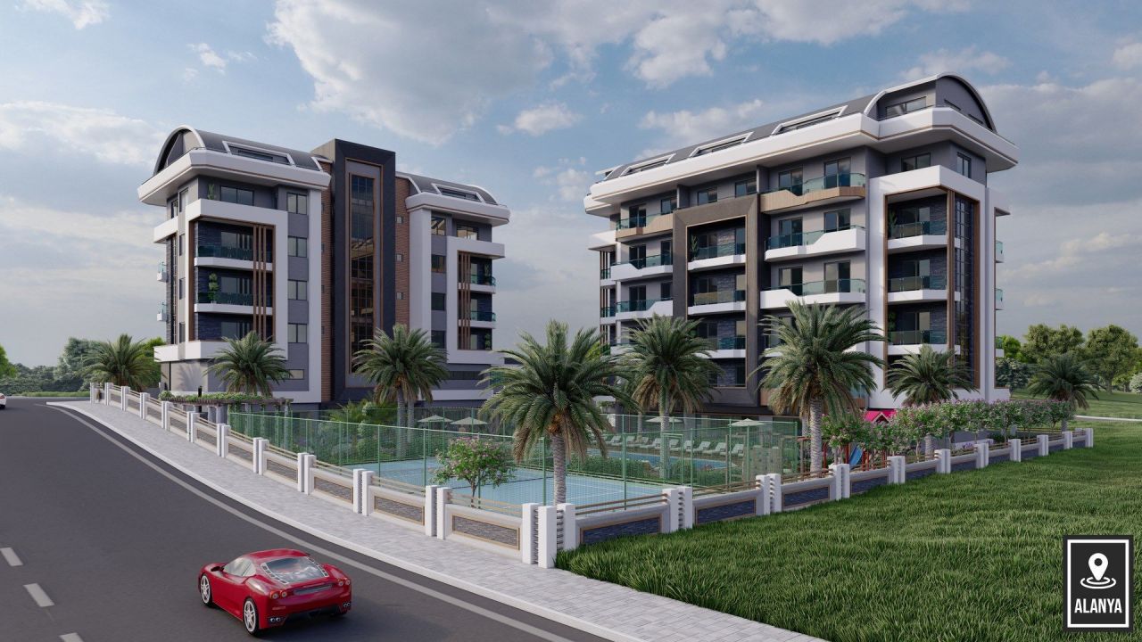 Квартира в Алании, Турция, 60 м2 фото 2