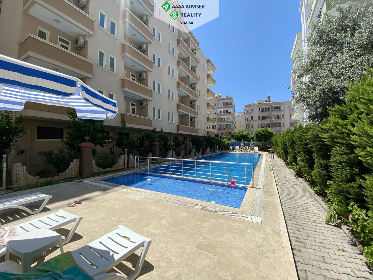 Квартира в Алании, Турция, 60 м2 фото 2