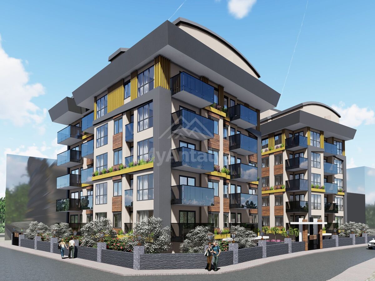 Квартира в Алании, Турция, 55 м2 фото 2