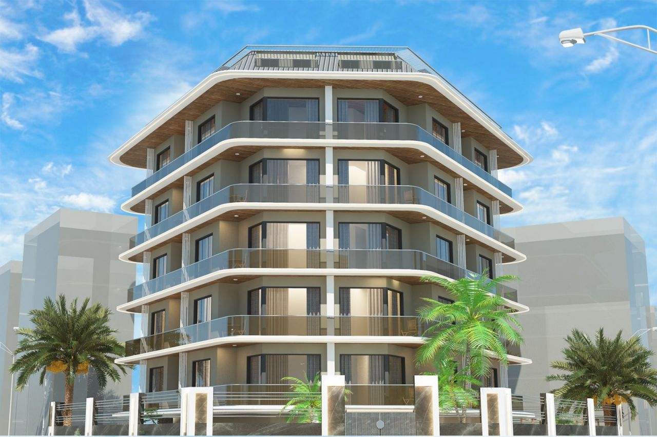 Апартаменты в Алании, Турция, 50 м2 фото 2