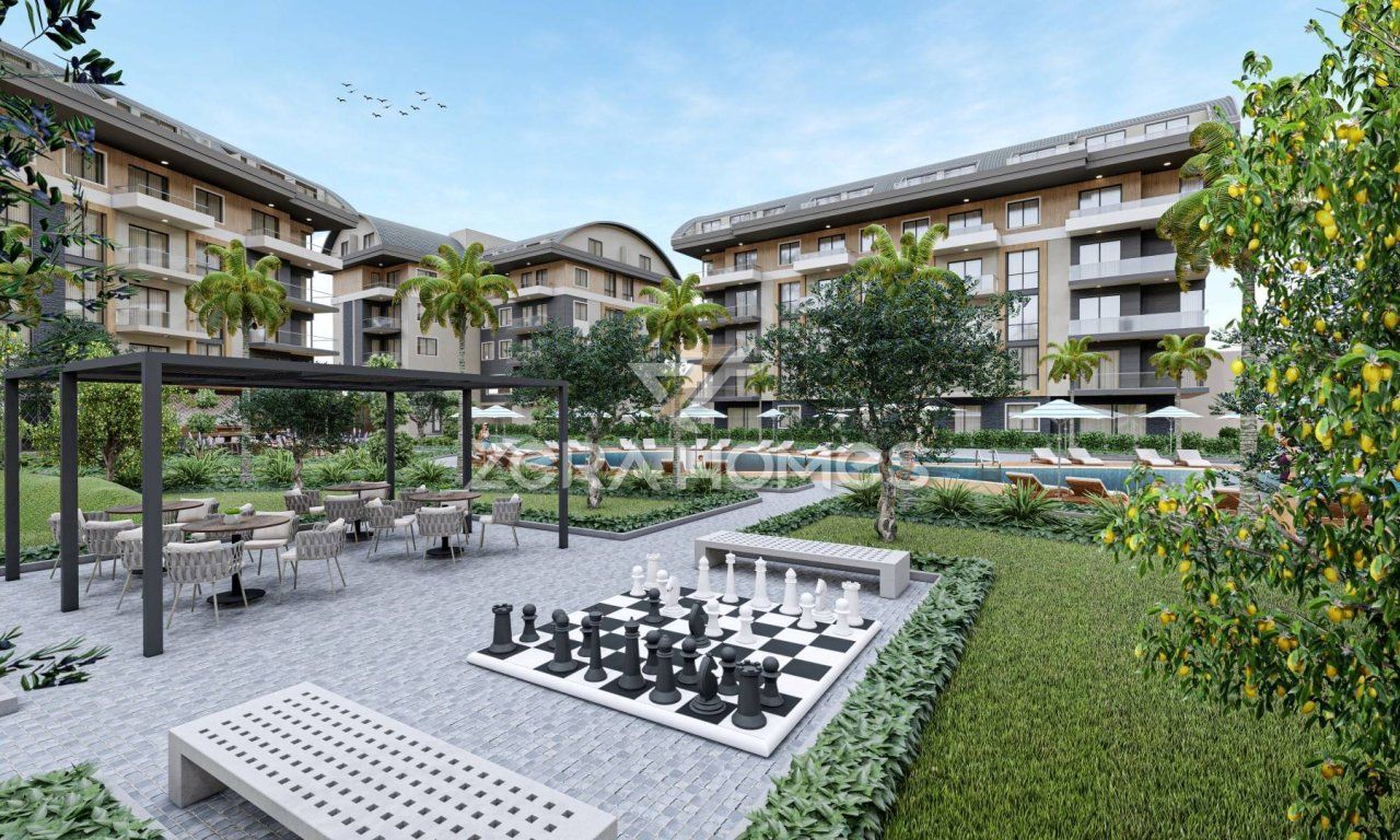 Апартаменты в Алании, Турция, 48 м2 фото 3