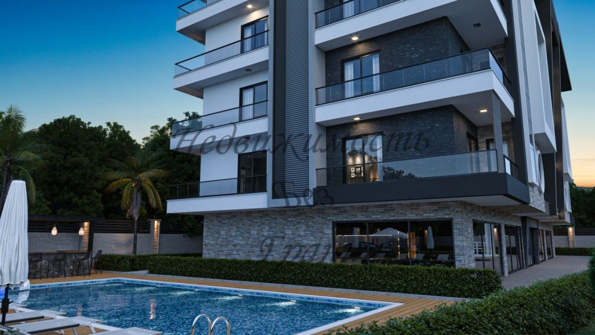 Апартаменты в Алании, Турция, 50 м2 фото 5