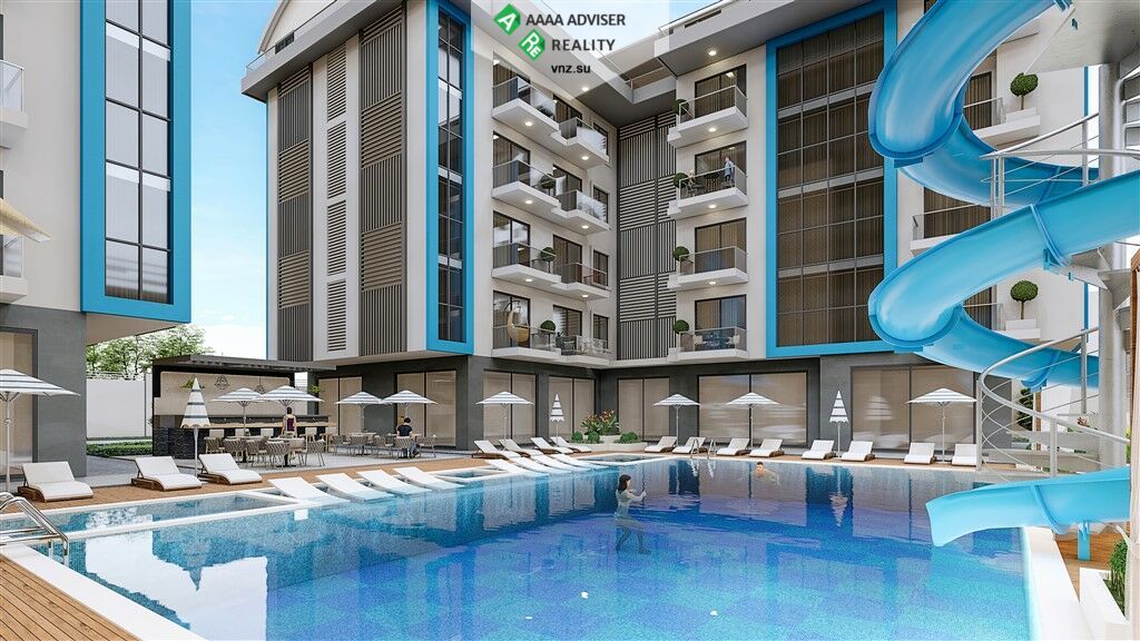 Квартира в Алании, Турция, 49 м2 фото 2