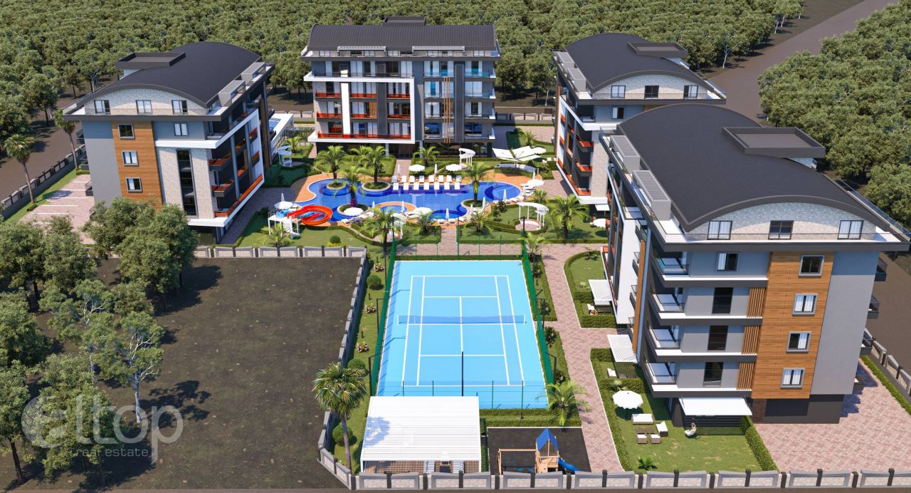 Квартира в Алании, Турция, 57 м2 фото 5