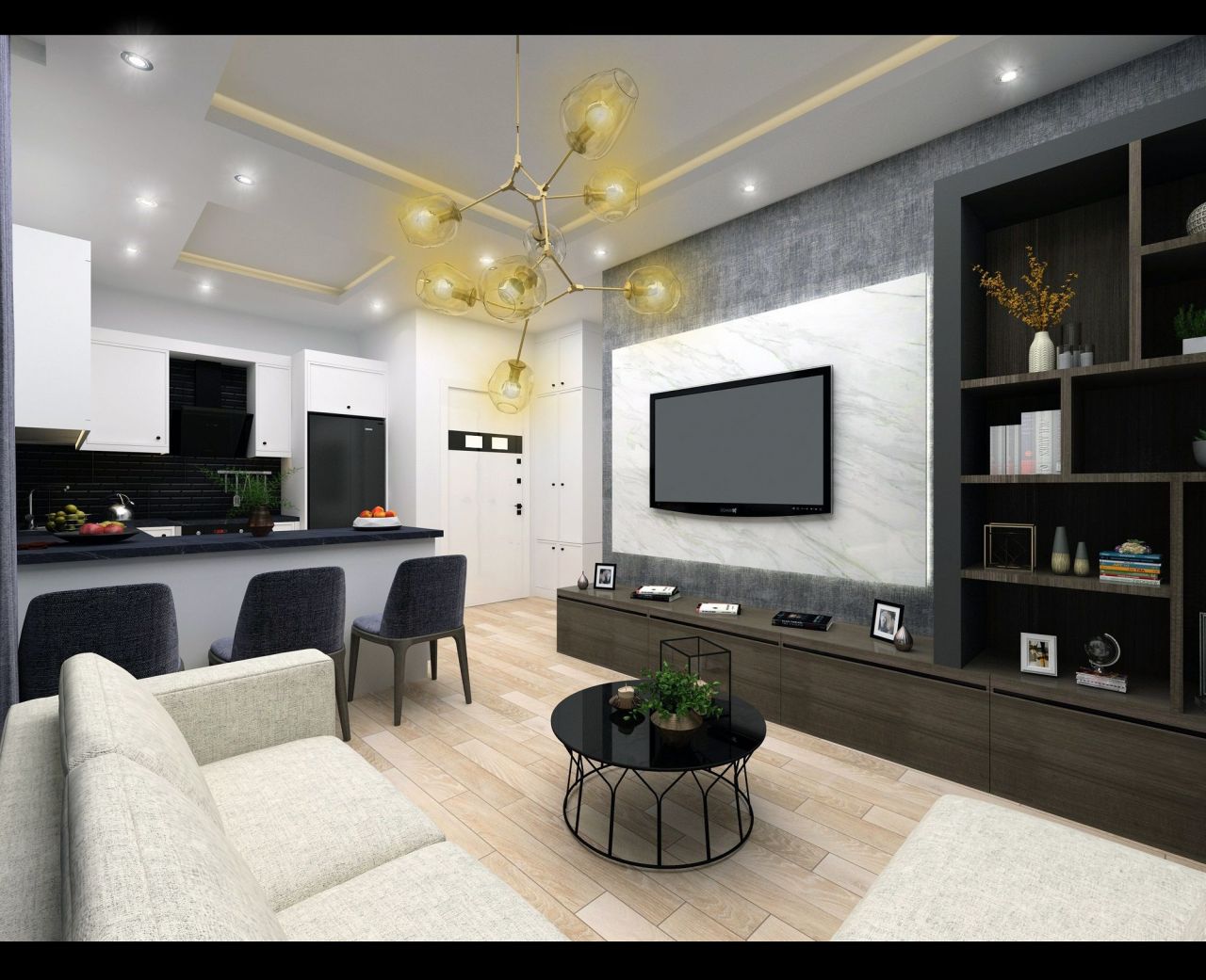 Квартира в Алании, Турция, 47 м2 фото 2