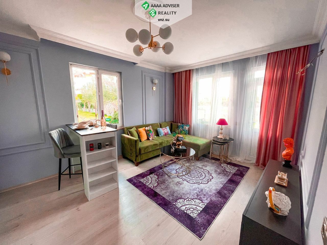 Квартира в Алании, Турция, 65 м2 фото 2